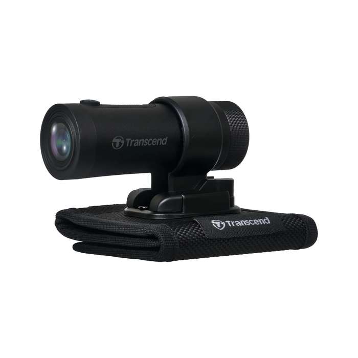 TRANSCEND DRIVE PRO 20B Motorcycle Dashcam / Compact POV cam with 64GB MicroSD Card -IP68 with ST...