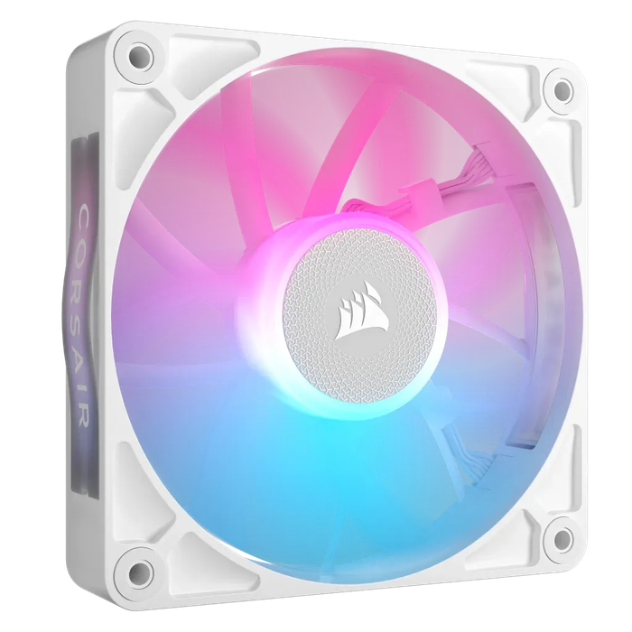 Corsair RX RGB Series; iCUE LINK RX120 RGB White; 120mm Fan; Single Pack