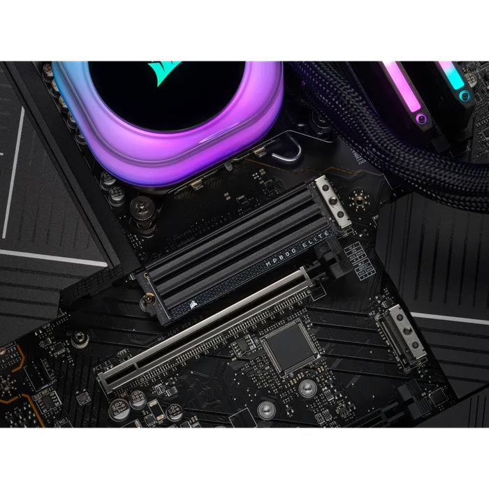 Corsair MP600 ELITE 2TB Gen4 PCIe x4 NVMe M.2 SSD with heatsink; Read Up To 7000MB/s; Write up to...
