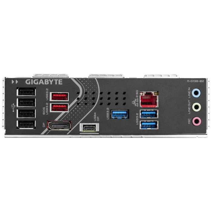 GIGABYTE Intel® Z890 Chipset for LGA 1851; 4x DDR5; 4x M2; USB4® USB Type-C®/DP; ATX.
