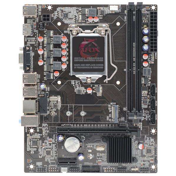 AFOX MB INTEL LGA1155, H61,DDR3, MATX