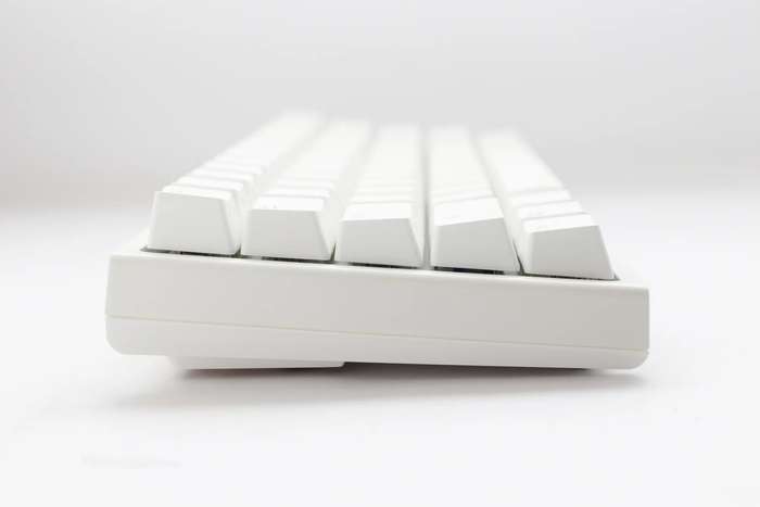 Ducky Keyboard One 2 Pro 60% Mechanical Keyboard; RGB; PBT Double Shot Keycaps - White- Cherry Bl...