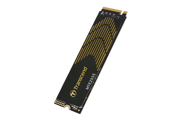 TRANSCEND 2TB MTE255S PCI-E GEN 4X4 M.2 NVMe 2280 SSD 3D NAND -7400 MB/s Read 6500 MB/s Write- Gr...