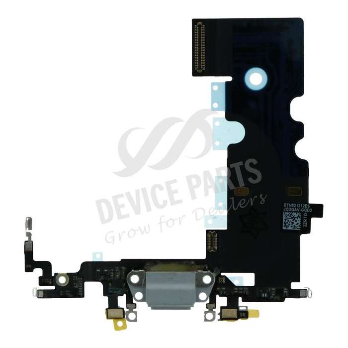 Charging Port Flex Cable for iPhone 8 Light Gray Ori