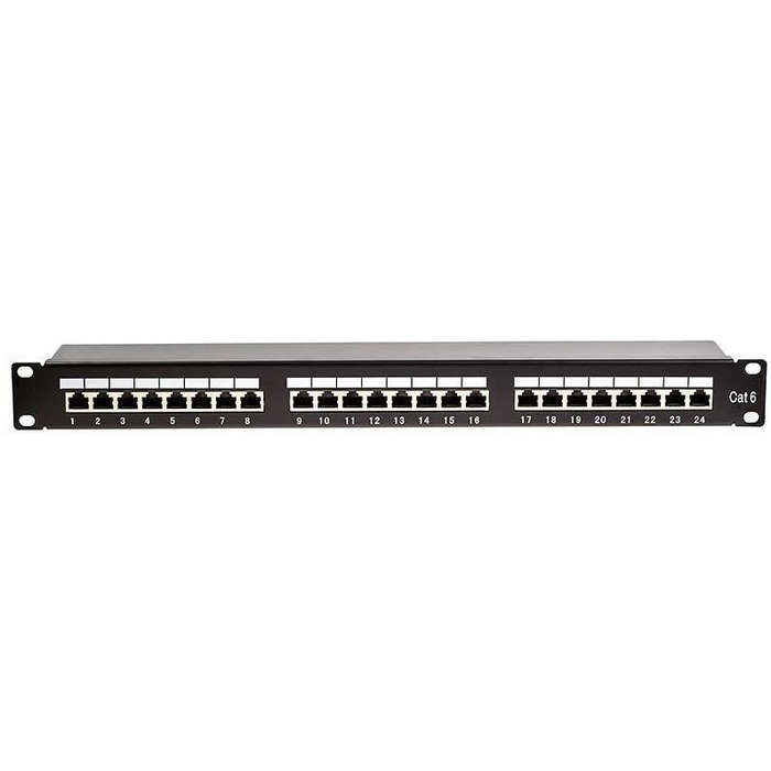 PATCH:CAT6 24 PORT POPULATED FTP