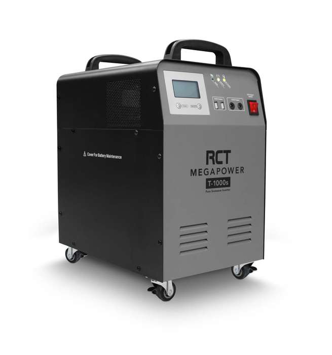 RCT 1KVA/1000W LINE INTERACTIVE UPS INVERTER TROLLEY - 1 X 100AH GEL BATTERY (Warranty Electronic...
