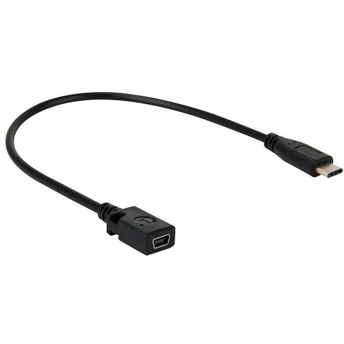 USB TYPE C TO MINI USB FEMALE CONNECTOR