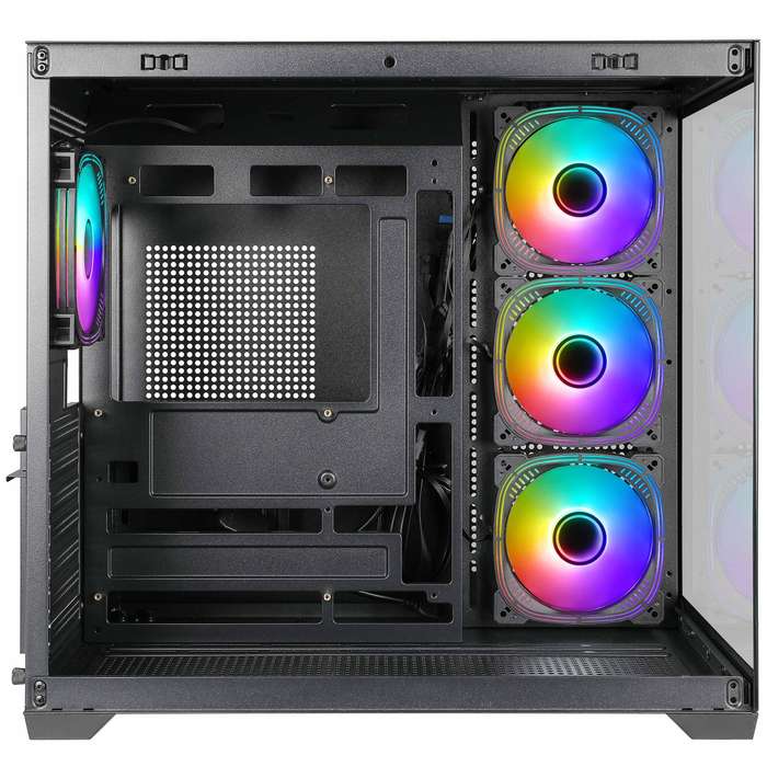 BLACK GAMING CASE NO PSU