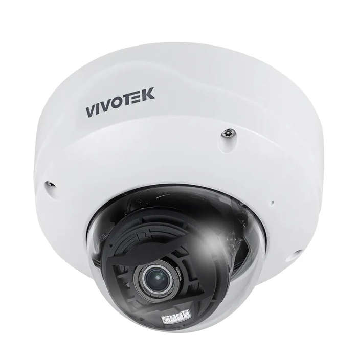 VIVOTEK Indoor Dome Camera; 5MP@30 fps 2.7-13.5mm; H.265; 50M IR; IP54