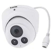 VIVOTEK Turret Dome 2.8mm; Mic; 5MP; WDR Pro