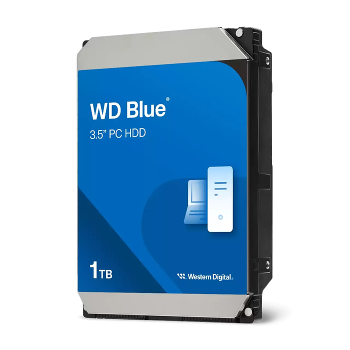 Western Digital WD Blue WD10EZEX 1 TB Hard Drive - Internal - SATA (SATA/600) - 7200rpm.