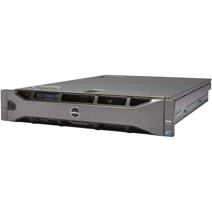 Dell PowerEdge R710 2 x 2.93GHz Quad Core , NO RAM, NO Drives, 2.5" Drive Bays, Rack Server (Used)