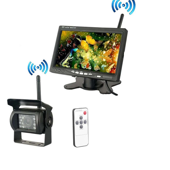 DEMO Single Camera Wireless Rear View Camera and 7-Inch Monitor Kit