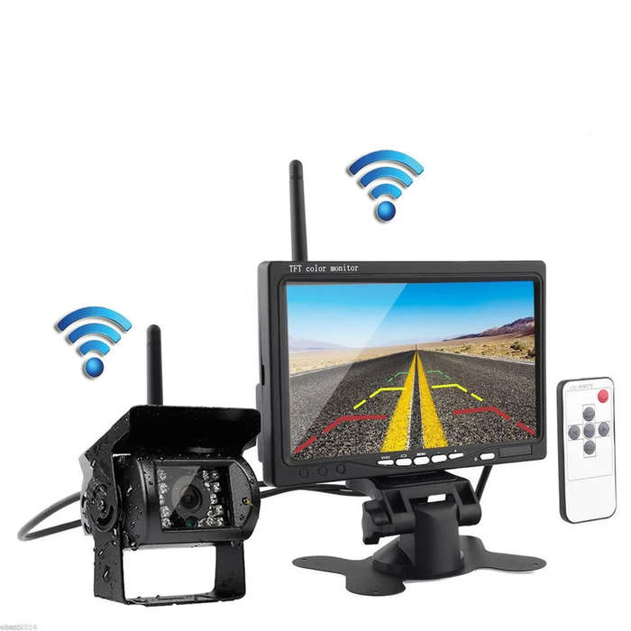 DEMO Single Camera Wireless Rear View Camera and 7-Inch Monitor Kit