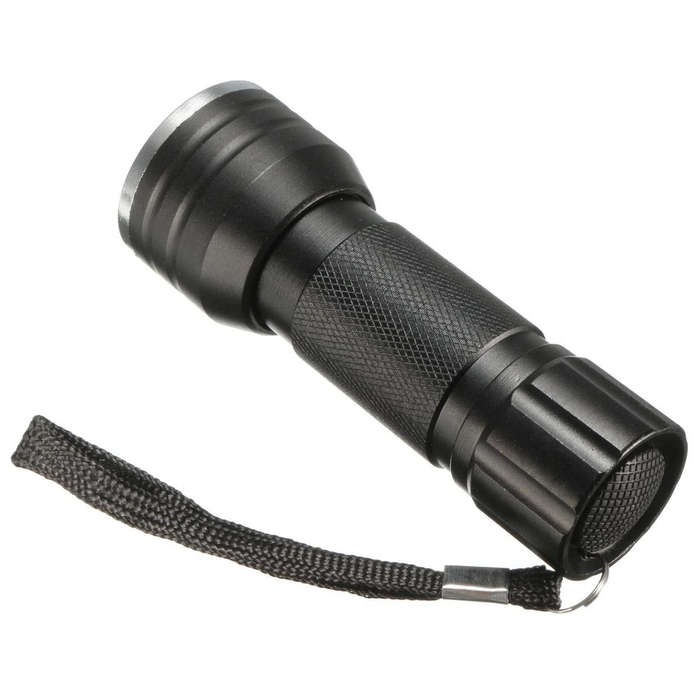 21 LEDs uv395 Portable Aluminum UV Ultra Violet Flashlight for Forensic Investigations and Counte...