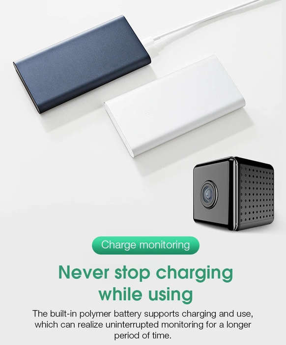 W10 1080P HD Mini Wireless Wifi Camera with Motion Detection