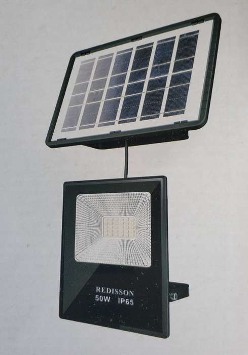 DEMO Redisson 50Watt SOLAR Outdoor LED Flood Light  Powerful and Energy-Efficient Lighting for...