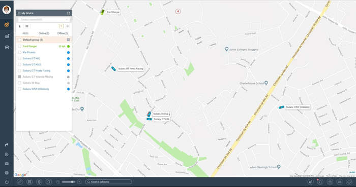 DEMO OCT800-D DIY Dual Sim Live Web Based GPS Tracker - Real-Time Location Monitoring and More