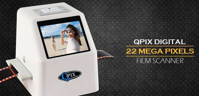 QPIX 22MP 35mm Portable Film Scanner