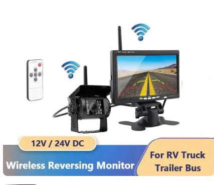 DEMO Single Camera Wireless Rear View Camera and 7-Inch Monitor Kit