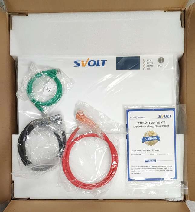 SVOLT 48V 100AH 4.80Kwh Lithium Battery