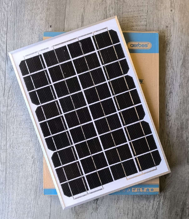 aerbes AB-TA186 10W 12v Monocrystalline Solar Panel (10007222)