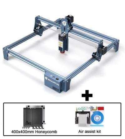 SCULPFUN S9 90W Effect Laser Engraving Machine Ultra-thin Laser Beam Shaping Technology Acrylic E...