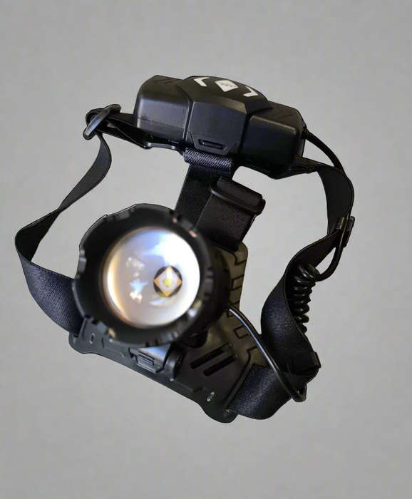 High Power Tactical Multiple Mode Headlamp with Zoom