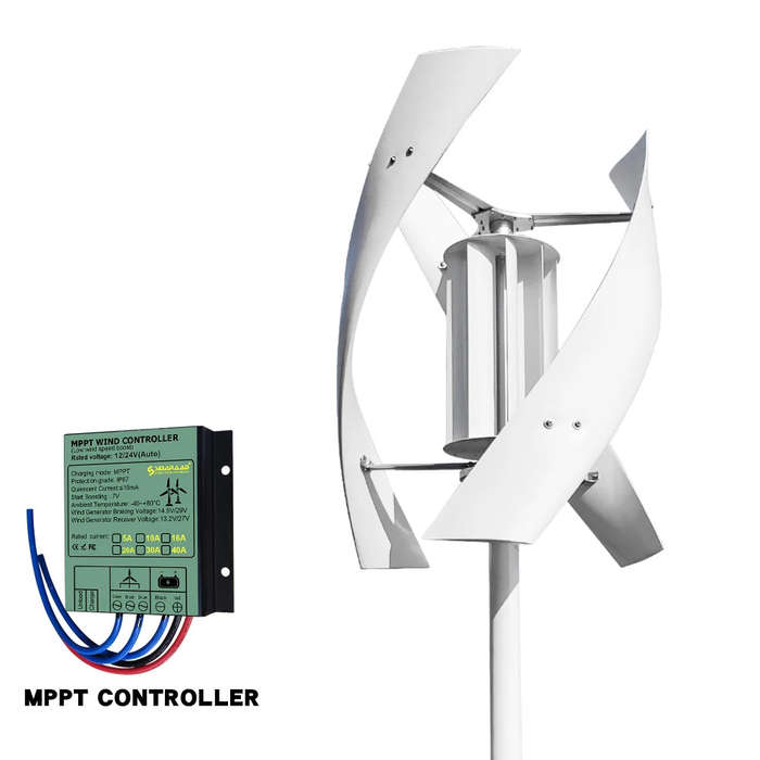 3KW Vertical Axis Maglev Wind Turbine Free Energy Household Wind Turbine Low Speed Low Noise