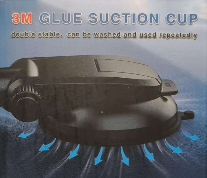 Premium Car Mobile Phone Holder - Full Curved with Flexible Arm (10007742)