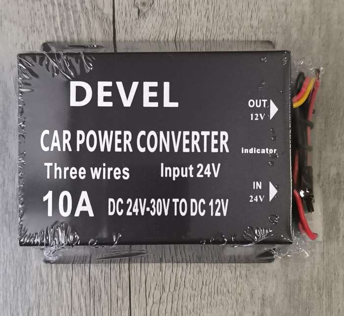 Devel 24v to 12v 10Amp DC to DC Power Converter