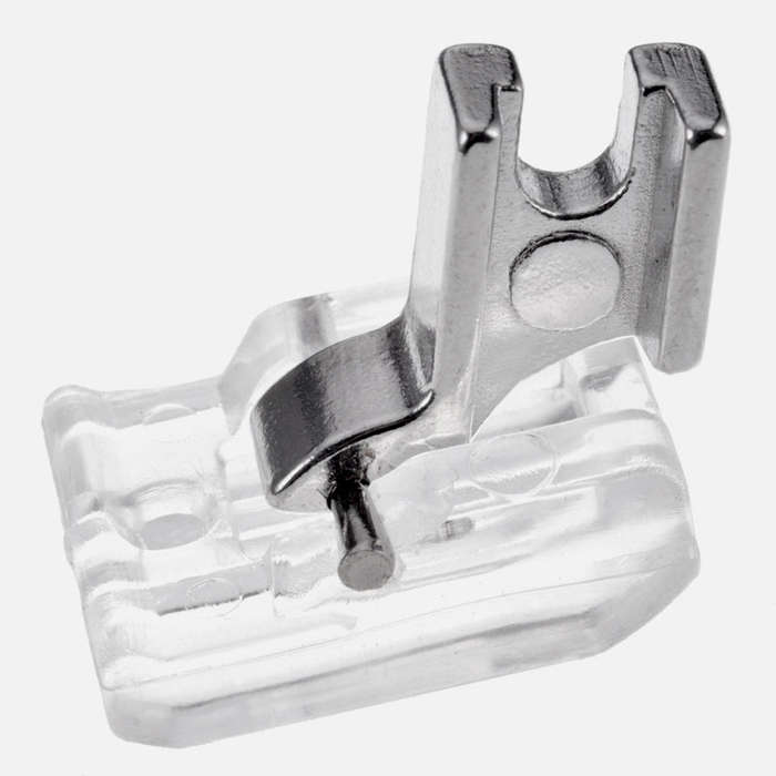 Invisible Zipper Sewing Machine Presser Foot Plastic