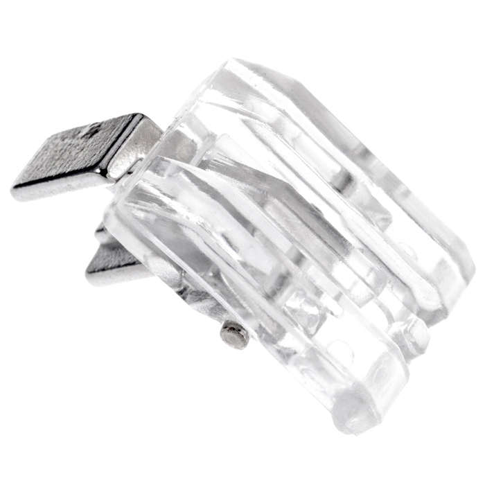 Invisible Zipper Sewing Machine Presser Foot Plastic