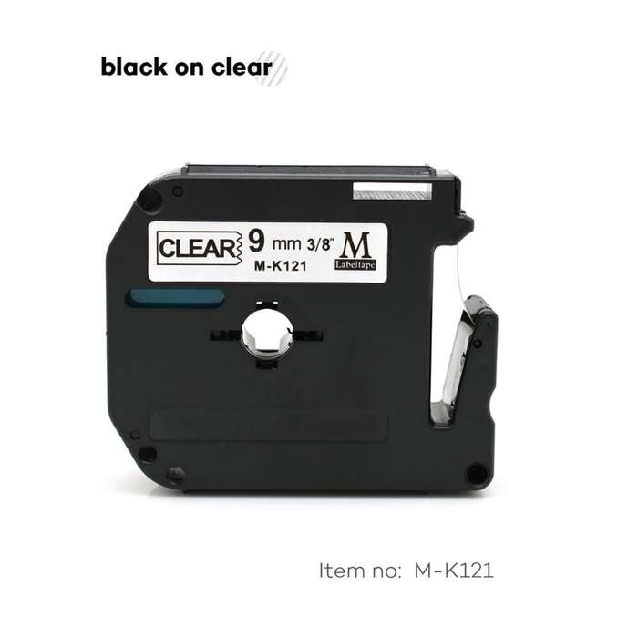Brother Compatible M-K Label Tape  9mm x 8m