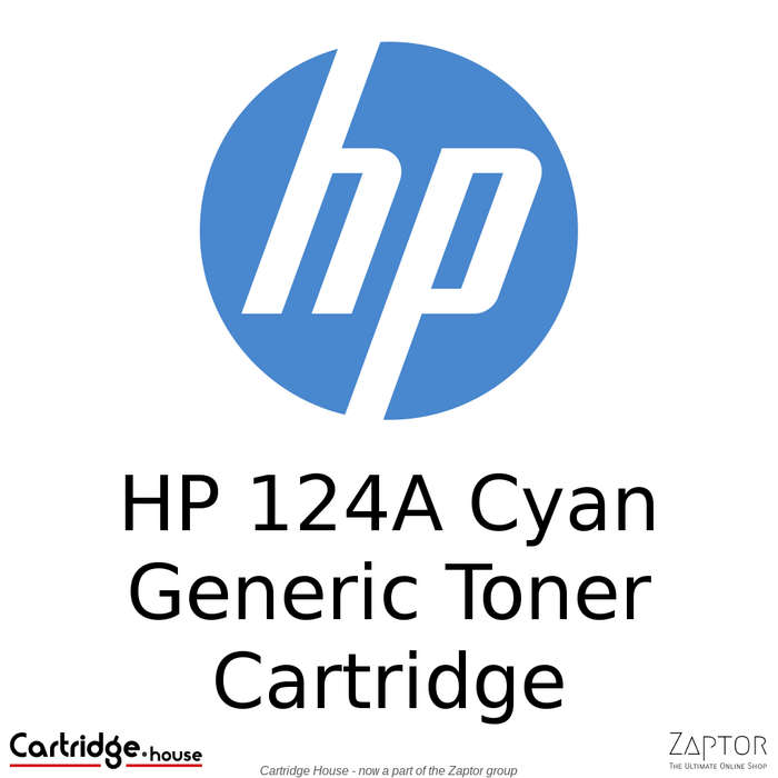 HP 124A Cyan Toner Cartridge (Q6001A) - Compatible