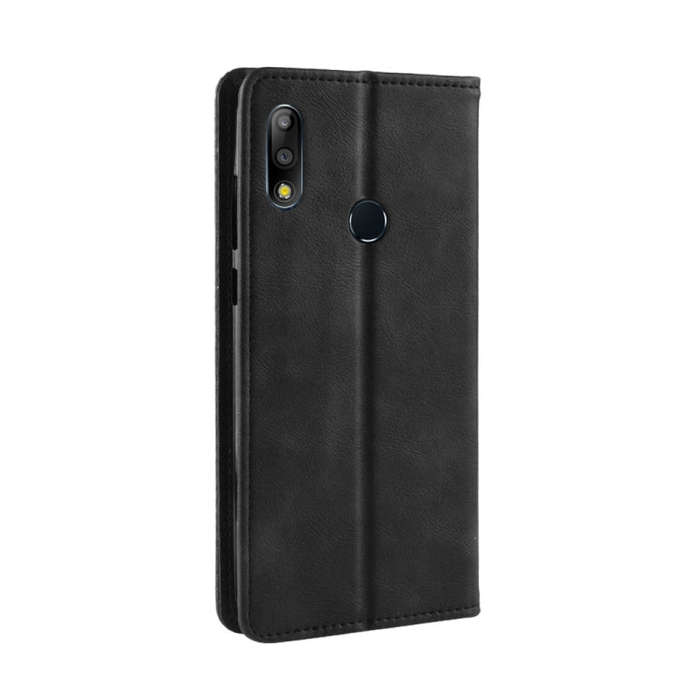 Magnetic Buckle Retro Texture Horizontal Flip Leather Case for Asus Zenfone Max Plus (M2) ZB634KL...