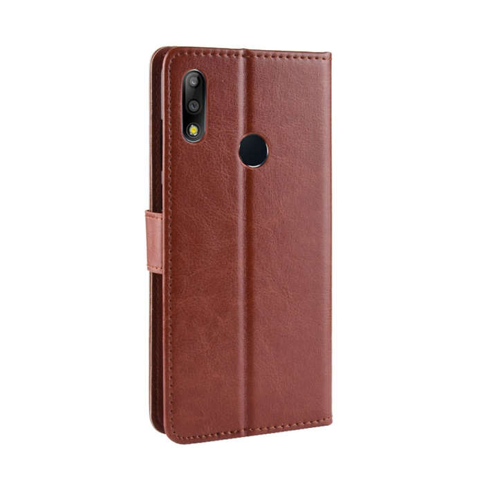 Crazy Horse Texture Horizontal Flip Leather Case for Asus Zenfone Max Plus (M2) ZB634KL / Zenfone...