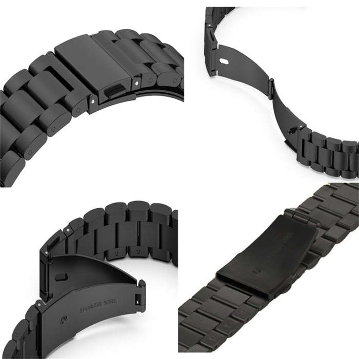 For Apple Watch Series 10 42mm / 9&8&7 41mm / SE 3&SE 2&6&SE&5&4 40mm / 3&2&1 38mm Fold Buckle 3 ...