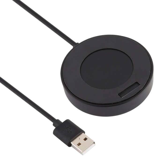 For Xiaomi Mi Band 4 Charger Charging Dock Base Stand Holder with 1m Charging Cable(Black)