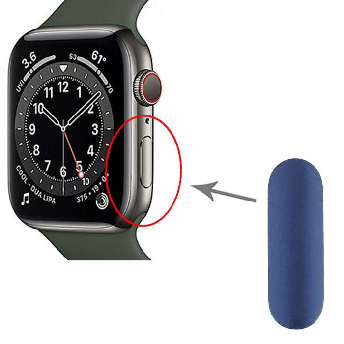 Power Button for Apple Watch Series 6(Blue)