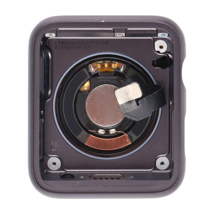 Back Cover For Apple Watch Series 3 42mm (LTE)(Grey)