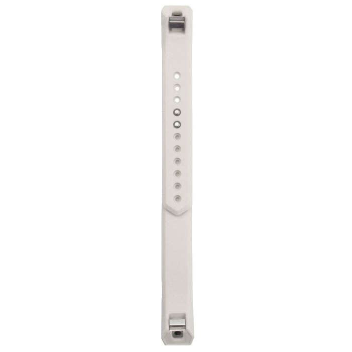 For Fitbit Alta Watch Oblique Texture Silicone Watchband, Large Size, Length: about 22cm(Beige)