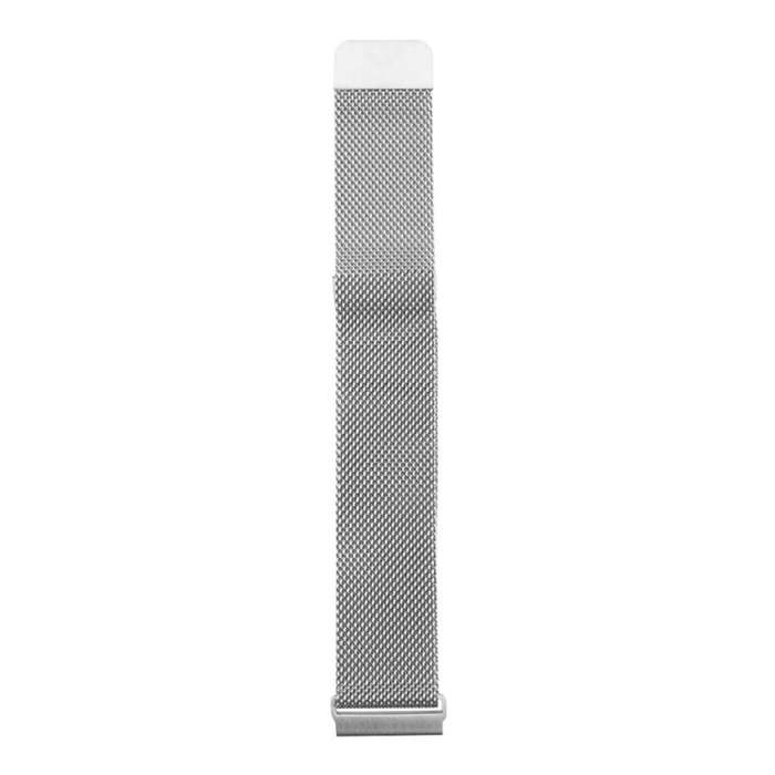 For Fitbit Blaze Watch Loop Magnetic Closure Clasp Stainless Steel Watchband(Silver)