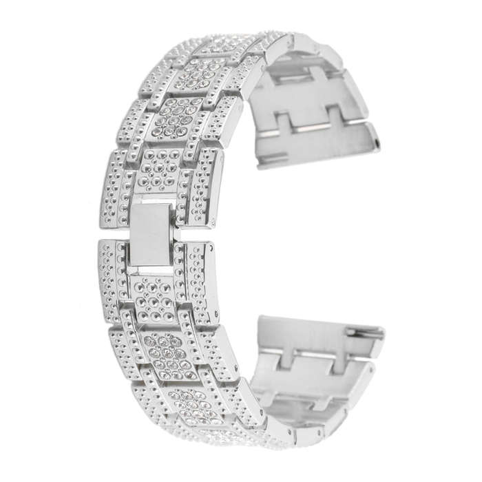 Metal Wrist Strap Watch Band for Samsung Gear S3(Silver)