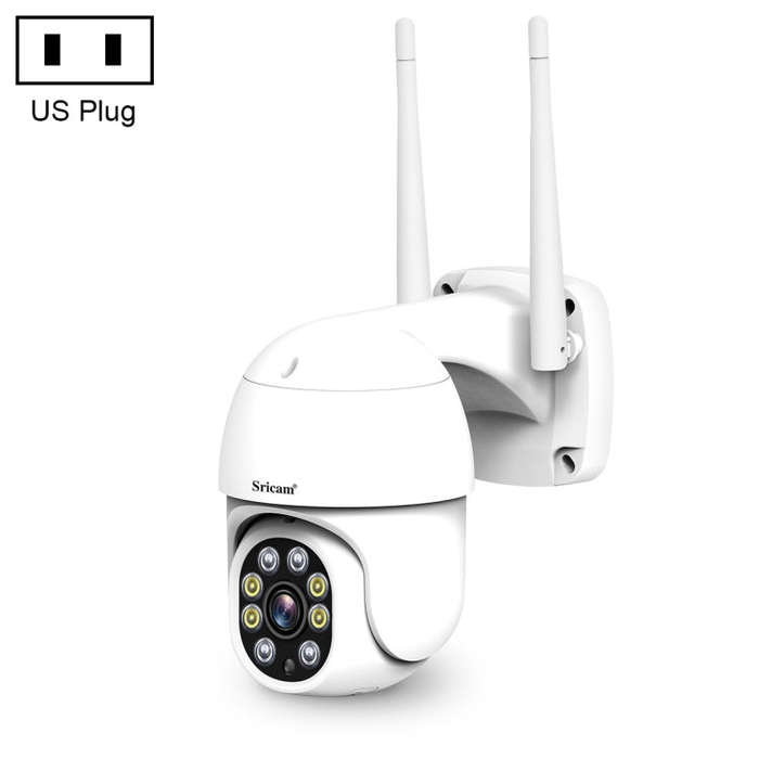 Sricam SP028 1080P HD Outdoor PTZ Camera, Support Two Way Audio / Motion Detection / Humanoid Det...