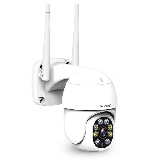Sricam SP028 1080P HD Outdoor PTZ Camera, Support Two Way Audio / Motion Detection / Humanoid Det...