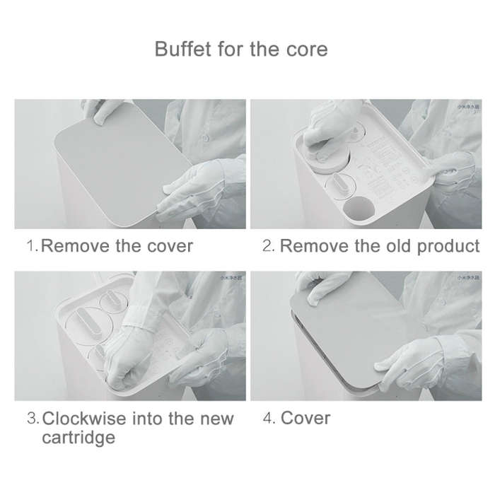 Original Xiaomi Replacement Water Filter Element for Xiaomi Mi Water Purifier Drinking Water Filt...