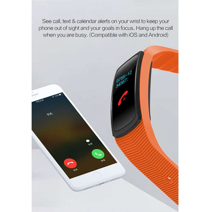 SMA-B3 Fitness Tracker 0.96 inch Bluetooth Smart Bracelet, IP67 Waterproof, Support Activity Trak...