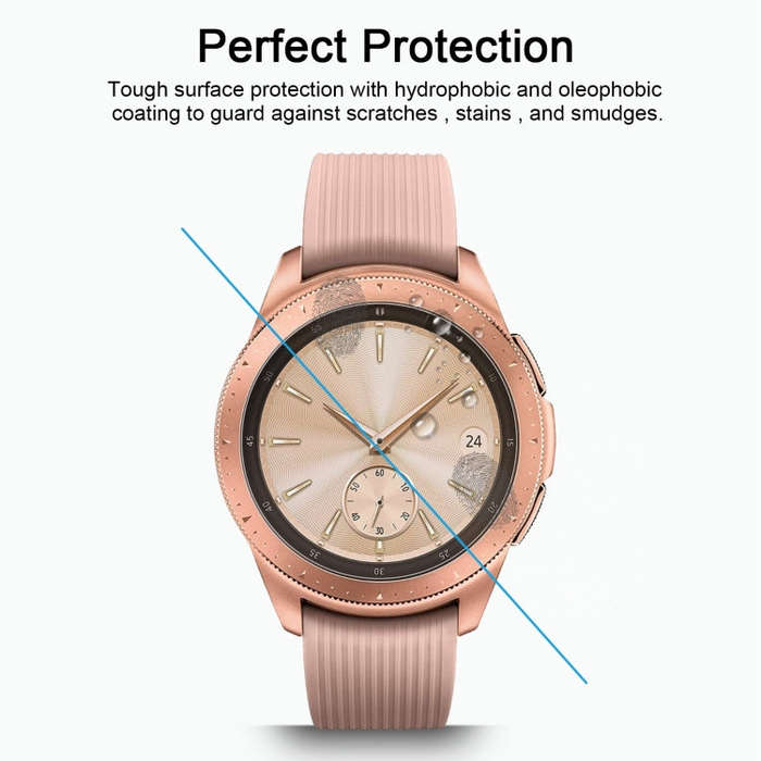 ENKAY Hat-Prince 0.2mm 9H 2.15D Curved Edge Tempered Glass Film for Galaxy Watch 42mm