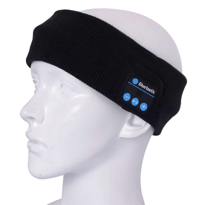 Knitted Bluetooth Headsfree Sport Music Headband with Mic for iPhone / Samsung and Other Bluetoot...